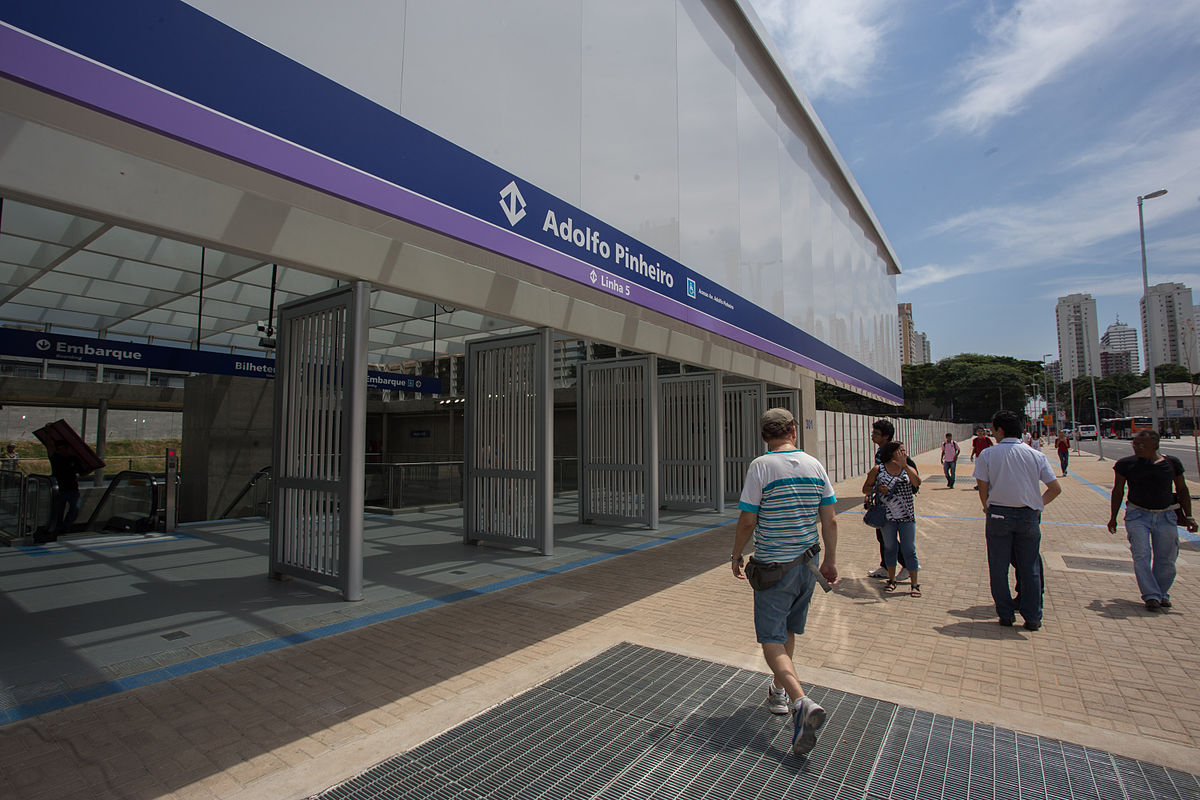 Linha 5-Lilás faz 1ª viagem teste entre Adolfo Pinheiro e Brooklin